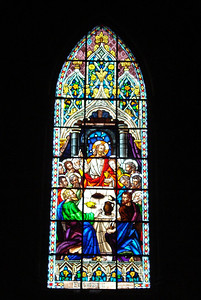beautiful stained-glass windows