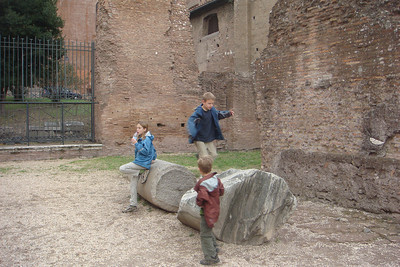 rambling at the Roman ruins
