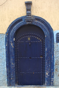 Meredith loved these blue doors