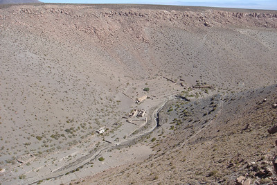 the original town of Talabre was deep in a canyon