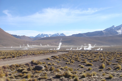 we went to 4,300 meters to see theTatio geysers