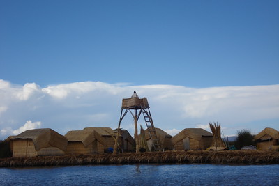 many villages have watchtowers