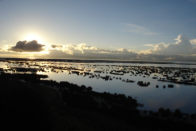 sunrise over Lake Titicaca from our hotel room