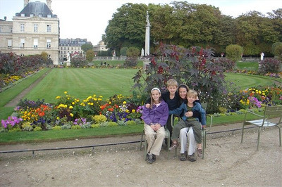 Luxembourg Gardens were just down the street from our hotel
