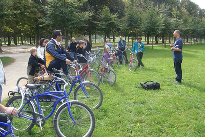 Adam, our bicycle tour guide, was awesome
