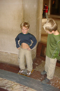 the strong air vents at the Louvre were a hit