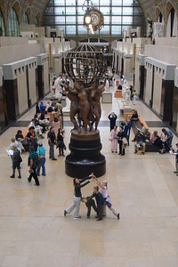 notice the lovely statue in the foreground