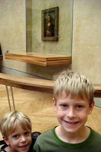 we hit the highlights at the Louvre