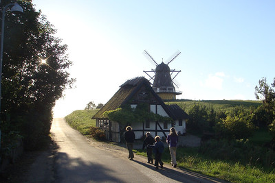 visiting a working windmill