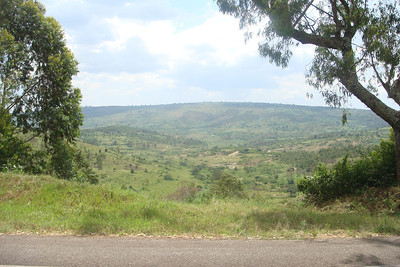 Rwanda's green rolling hills