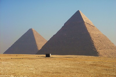 the Great Pyramids of Giza
