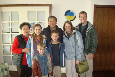 Mr. and Mrs. Mai cooked an outstanding meal for us in their home