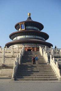 the Hall of Prayer for Good Harvest where they emperor would pray