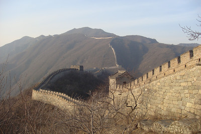 the wall is in great shape at the Mutianyu section