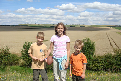 posing in Avebury
