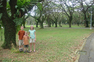 playing at Pasir Ris park
