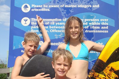 no crocs or stingers that day