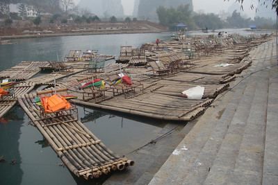 it wasn't exactly tourist season on the Yulong...