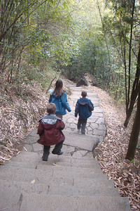 heading back down...